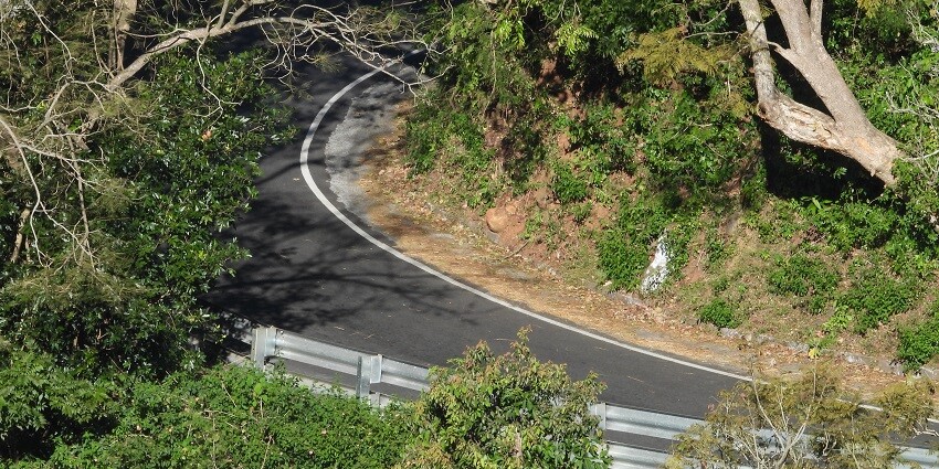 Image of Kolli Hills road views - Sharp Turn of Kolli Hills are depicted in this image