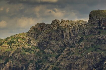 A panoramic view of Kolli Hills, featuring its natural beauty, flawless environment, and the hills.