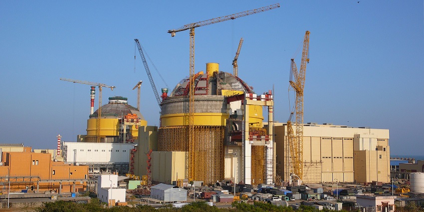 Kudankulam Nuclear Power Plant, a famous place near Vallanadu Wildlife Sanctuary.