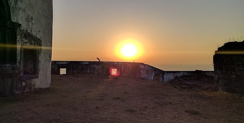 Image of Korlai Fort, a historic and natural site, offering views of Arabian Sea in Maharashtra.