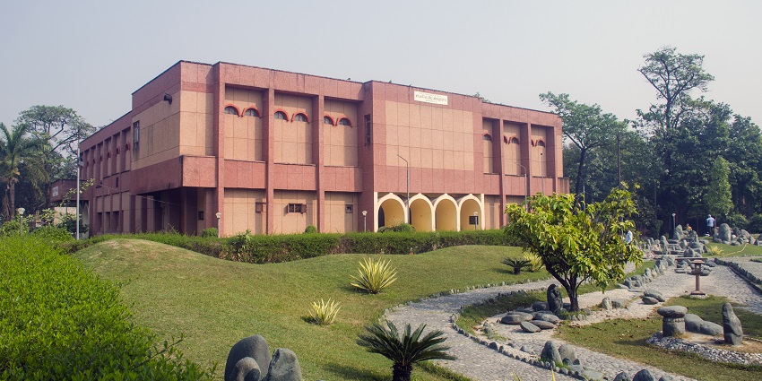A picture of Kushinagar Museum that is an excellent excursion for cultural exploration