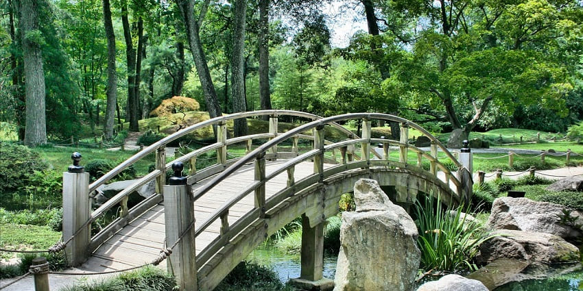 A picture of Le Jardin, a peaceful garden that tops the list of places for a Mahe trip