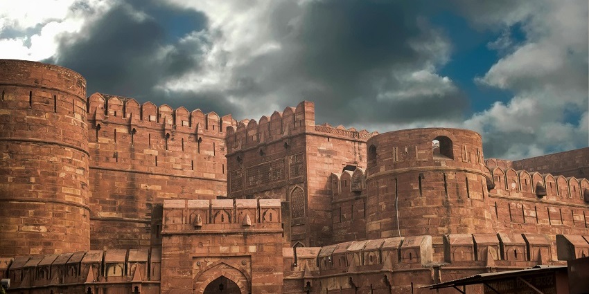 Explore a traditional fortress resembling the historic grandeur of Bhairavgad Fort.