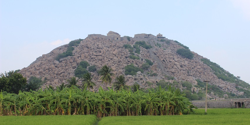 Gingee Fort, Tamil Nadu, is located near Villupuram and is easily accessible by road.