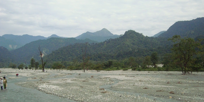 A signboard at the entrance of Buxa National Park in the Alipurduar district in West Bengal.