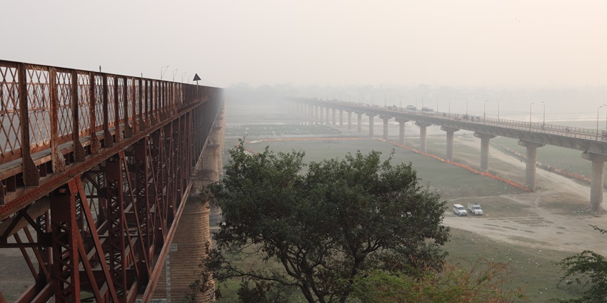 An image of the city of Prayagraj, Uttar Pradesh where this famous museum is located.