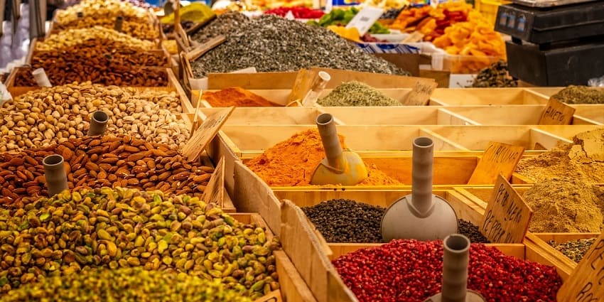 A picture of Malabar Spice Market, a vibrant location among tourist places to visit in Mahe