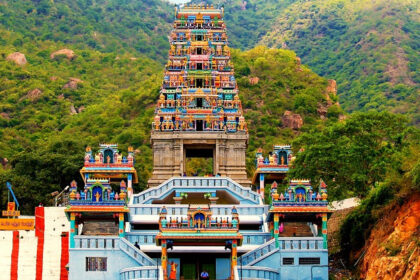 An image of Maruthamalai Temple, a famous temple located in Coimbatore.