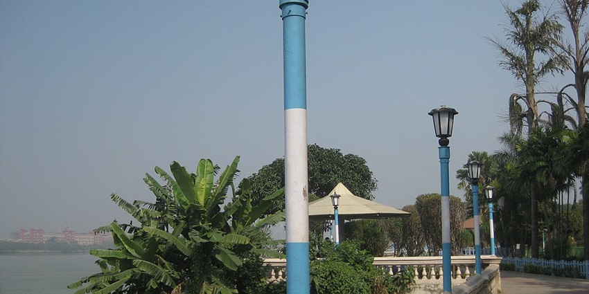Utter peace at Millennium Park, a place to visit in Kolkata for couples
