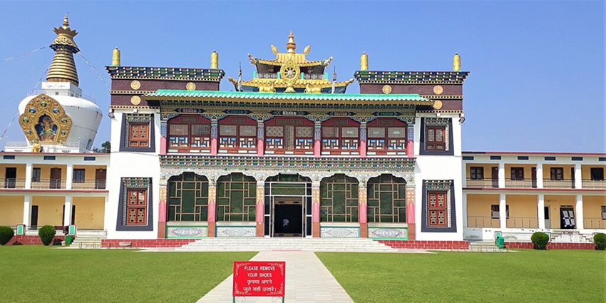 Mindrolling Monastery, one of the important Buddhist centres near Dehradun Zoo.