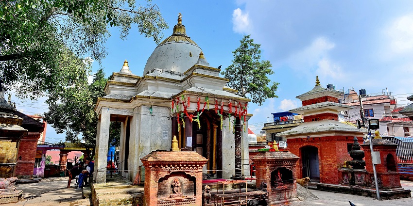Places to visit in Rudrapur feature a temple honoring Lord Shiva, surrounded by serene nature.