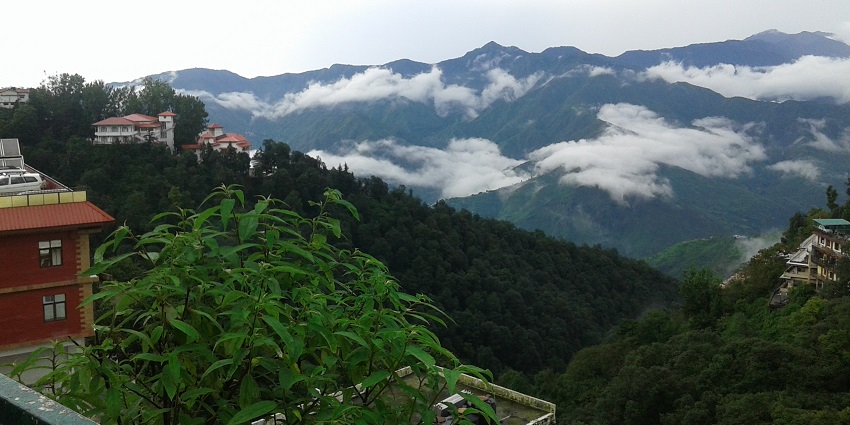 View from Gun Hill at Mussoorie, one of the ideal places for nature lovers
