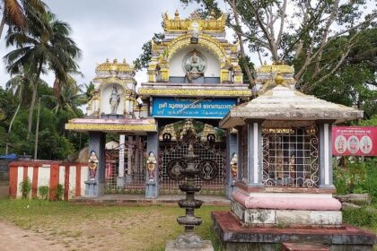 Mutharamman Temple in Kulasekharapatanam in Tamil Nadu.