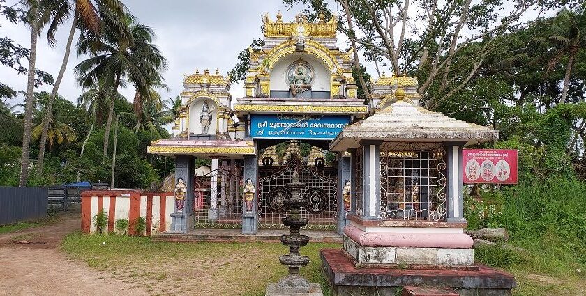 Mutharamman Temple in Kulasekharapatanam in Tamil Nadu.