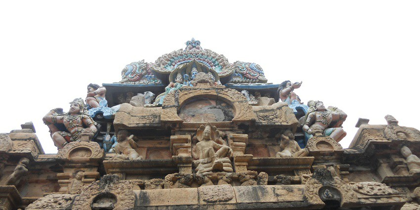 An image of Nageswaran temple in Kumbakonam, a holy temple in Kumbakonam.
