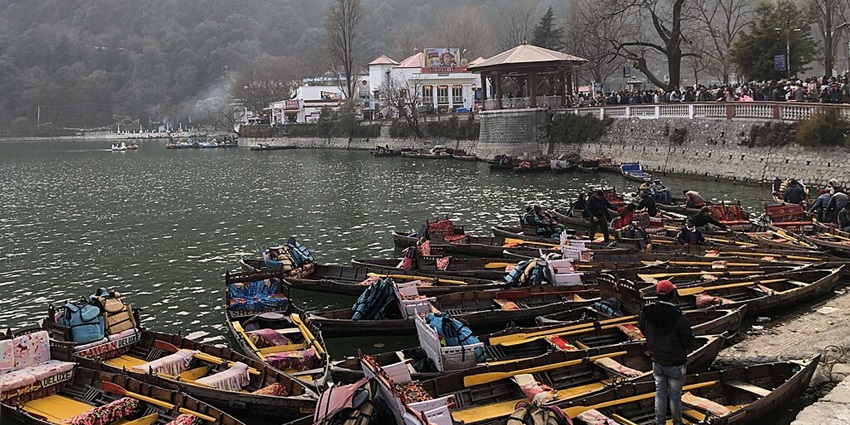 The best places to visit in Uttarakhand in May include Nainital, offering a picturesque view