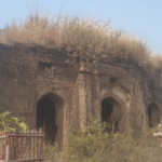 Ancient ruins of Navratna Garh fort.