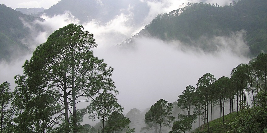 Neelkanth Hill is one of the scenic hills known for its stunning views and hiking trails.
