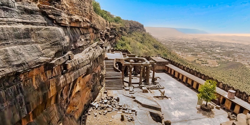 The Neelkanth Temple at Kalinjar Fort, a famous place near Ranipur Wildlife Sanctuary