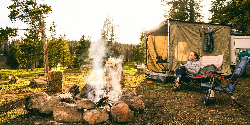 Neerville Waterfall Glamping combines nature with luxury camping for nature lovers.