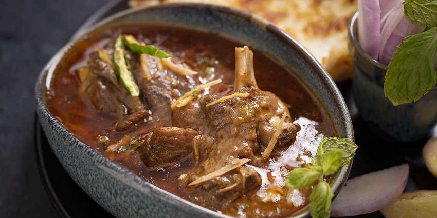 Mutton Nihari, one of the chosen and famous street food in Lucknow