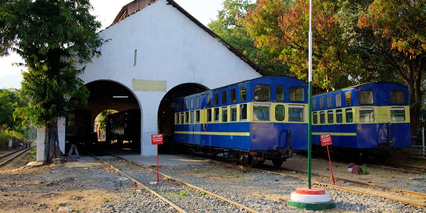 A picture of the Nilgiri train which offers nostalgia and awe-inspiring scenery.