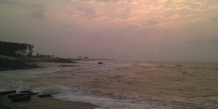 Sunsets captured at Old Digha Beach, a popular place to visit in Digha
