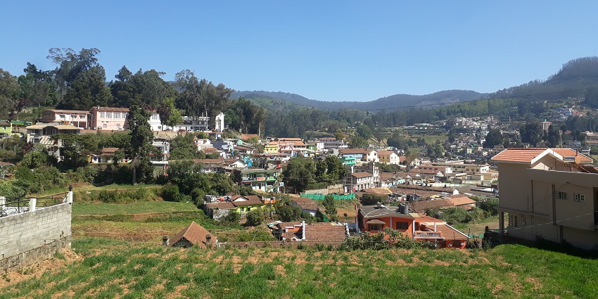 Small and Vibrant town of Ooty, one of the hill stations near Coimbatore within 100 km