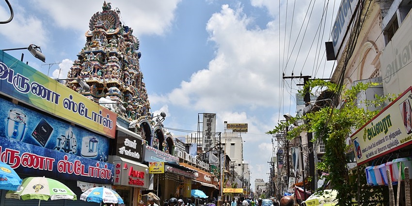 Lively street known for its vibrant shopping and dining options.