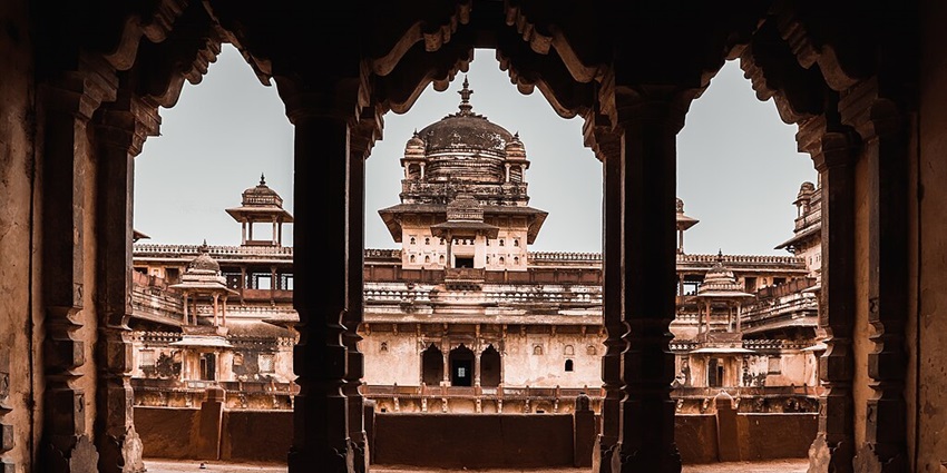 Orchha is famous for its historical sites with stunning architecture.