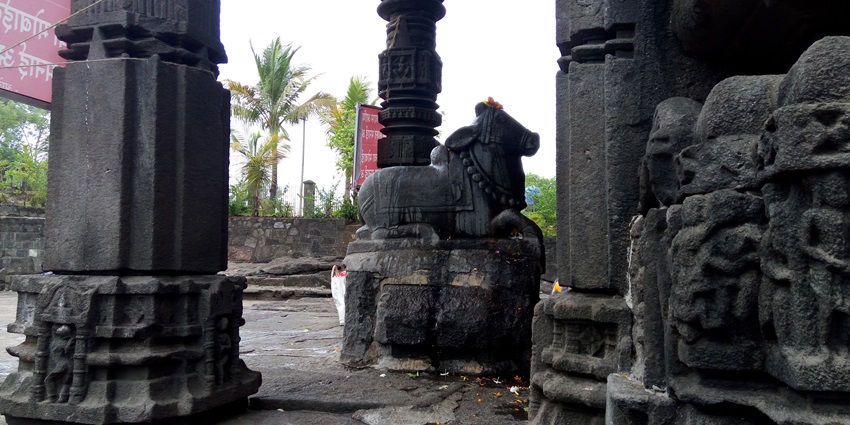 View of the temple building, an ideal spot for pilgrims to pray and seek blessings