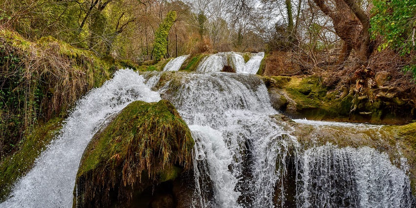 An image of Pykara Waterfalls, a very famous waterfall near Ooty in Tamil Nadu.