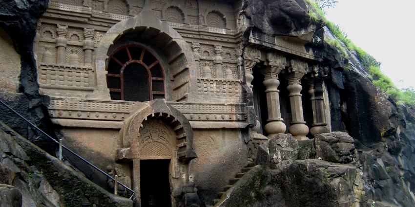 Image of the beautiful Pandavleni cave which is situated near the Kalaram temple
