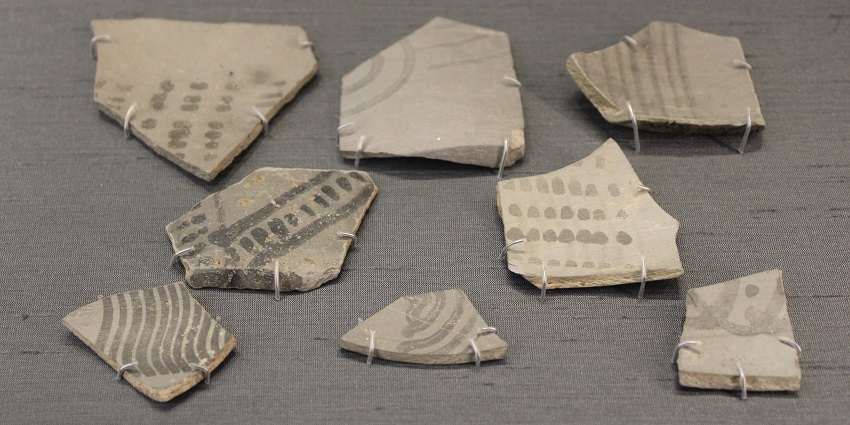 A picture of numerous artefacts found in Panipat that belong to the time of wars and battles that were fought here