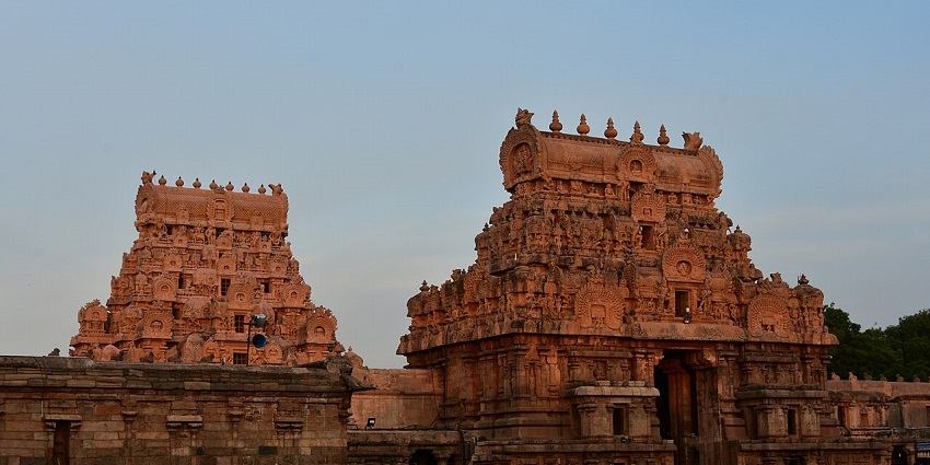 A sacred Shiva temple with scenic views.