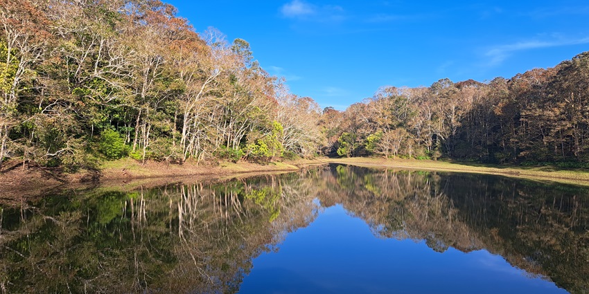 An image of Periyar River near Perumbavoor, a tourist attraction near Thanthai Periyar Wildlife Sanctuary.