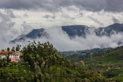 An image of hills, showcasing some of the best places to visit in Masinagudi.