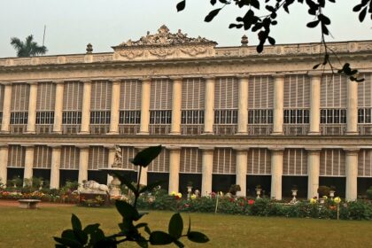 View of the Marble palace, one of the most popular places to visit in north kolkata