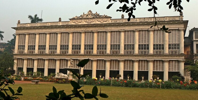 View of the Marble palace, one of the most popular places to visit in north kolkata