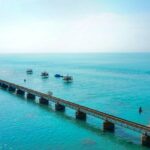 There are several places to visit in Rameshwaram with the serene coastal landscape.