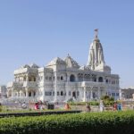 A picture of Prem Mandir temple, which is one of the top places to visit in Vrindavan