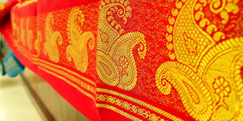 A popular store for saree shopping in Madurai offers traditional textiles.