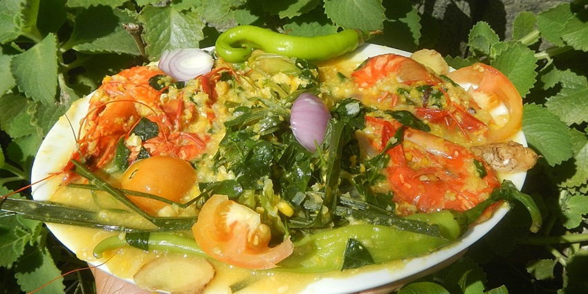 Prawn Balchão, one of the best food in Candolim.