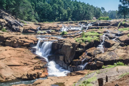 An image of Pykara Waterfalls, a very famous tourist destination in Tamil Nadu.