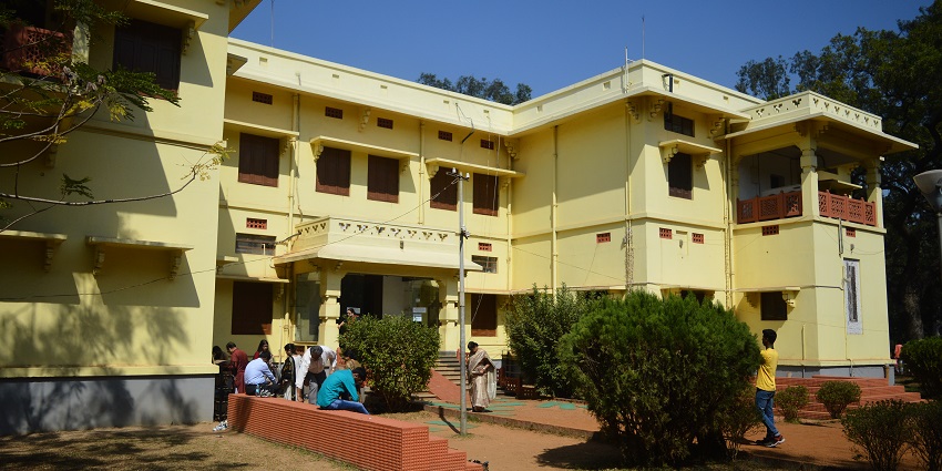 Discover Rabindra Bhavan Museum among the places to visit in Shantiniketan.