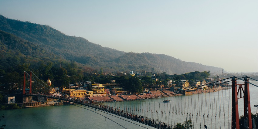 Camping in Uttarakhand hub known for yoga, meditation, and thrilling adventure sports.