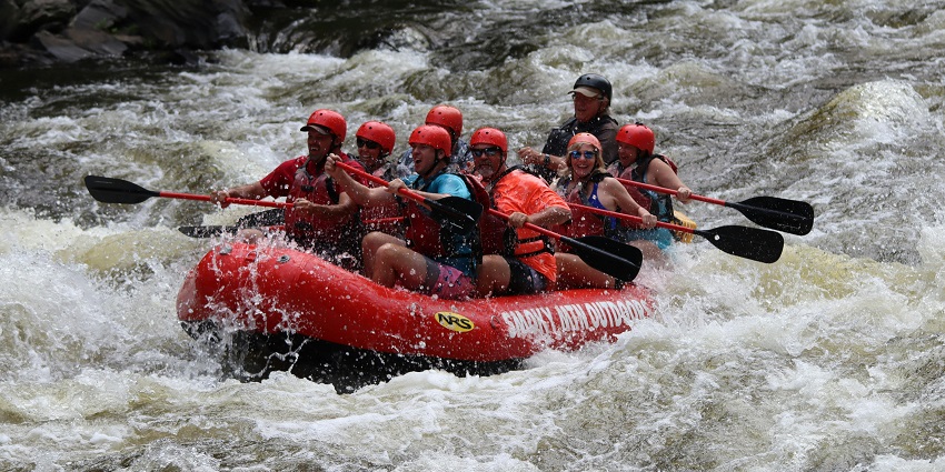 Shri Ganga adventure company providing thrilling experiences on the Ganges River.