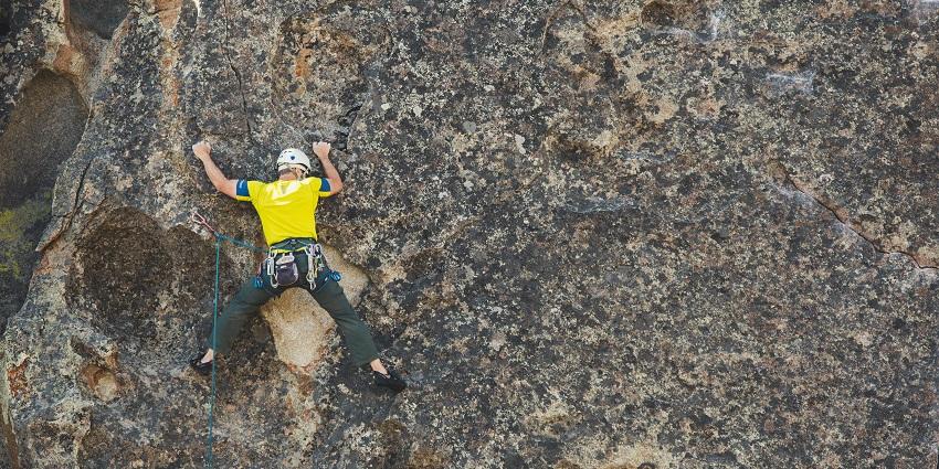 Exciting outdoor adventure sports in Nainital challenging strength and agility on cliffs.