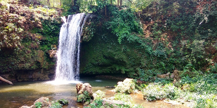 Sahastradhara, a natural springs are known for therapeutic and picturesque surroundings.