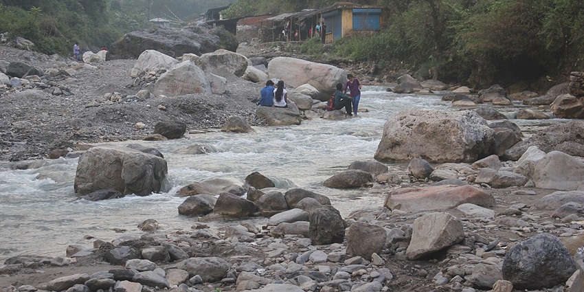 A tourist spot in Sahastradhara near Dehradun Zoo, Uttarakhand.